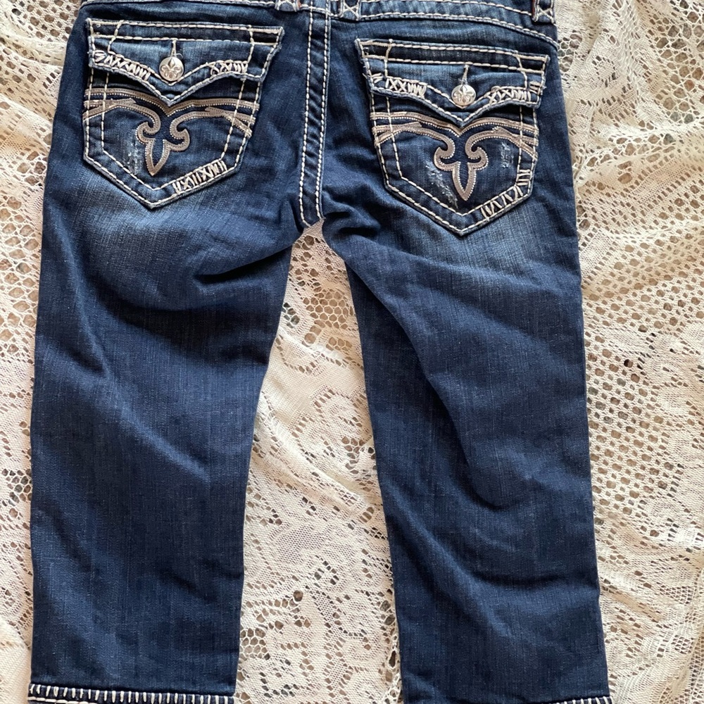 Rock Revival “Morgan” capri Jeans Size 25
